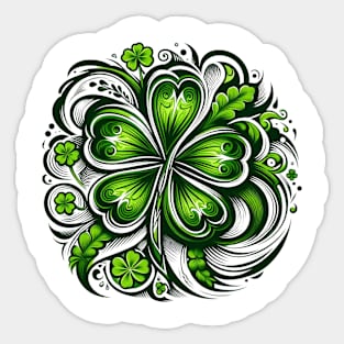 Trèfle de la saint Patrick Sticker